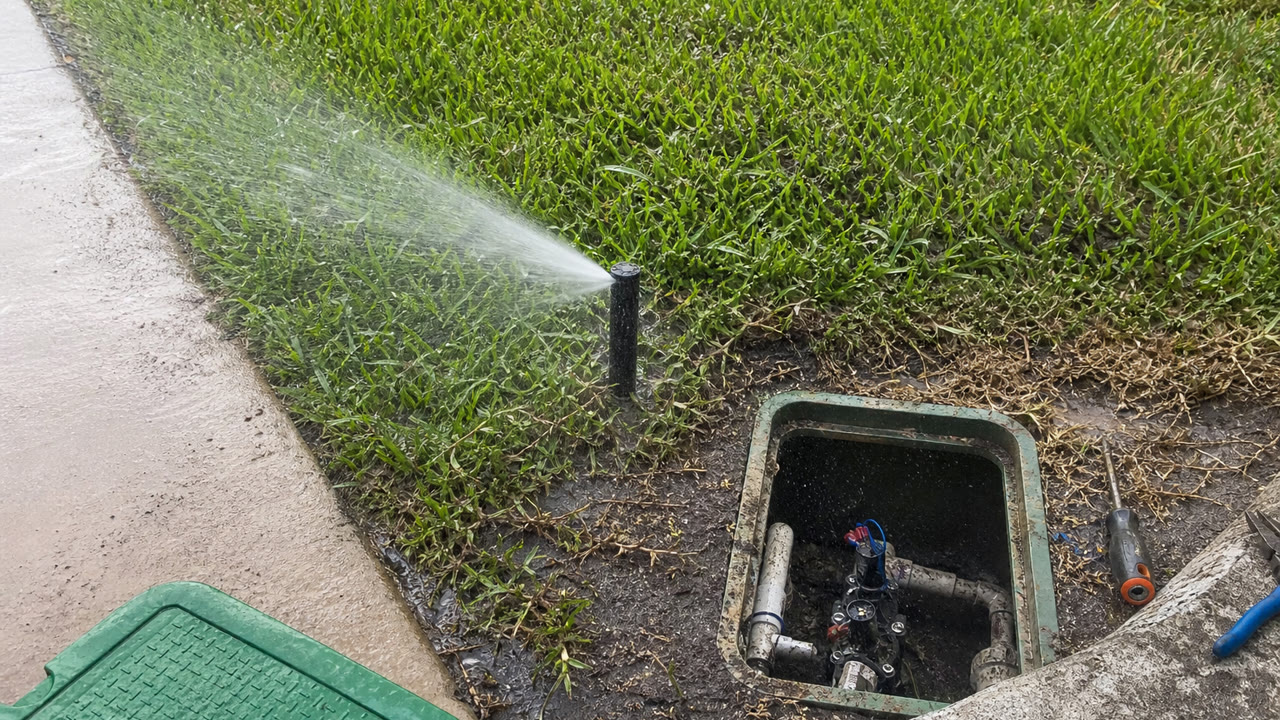 Winter Garden Sprinkler Repair Lawn Zone Test near Winter Garden